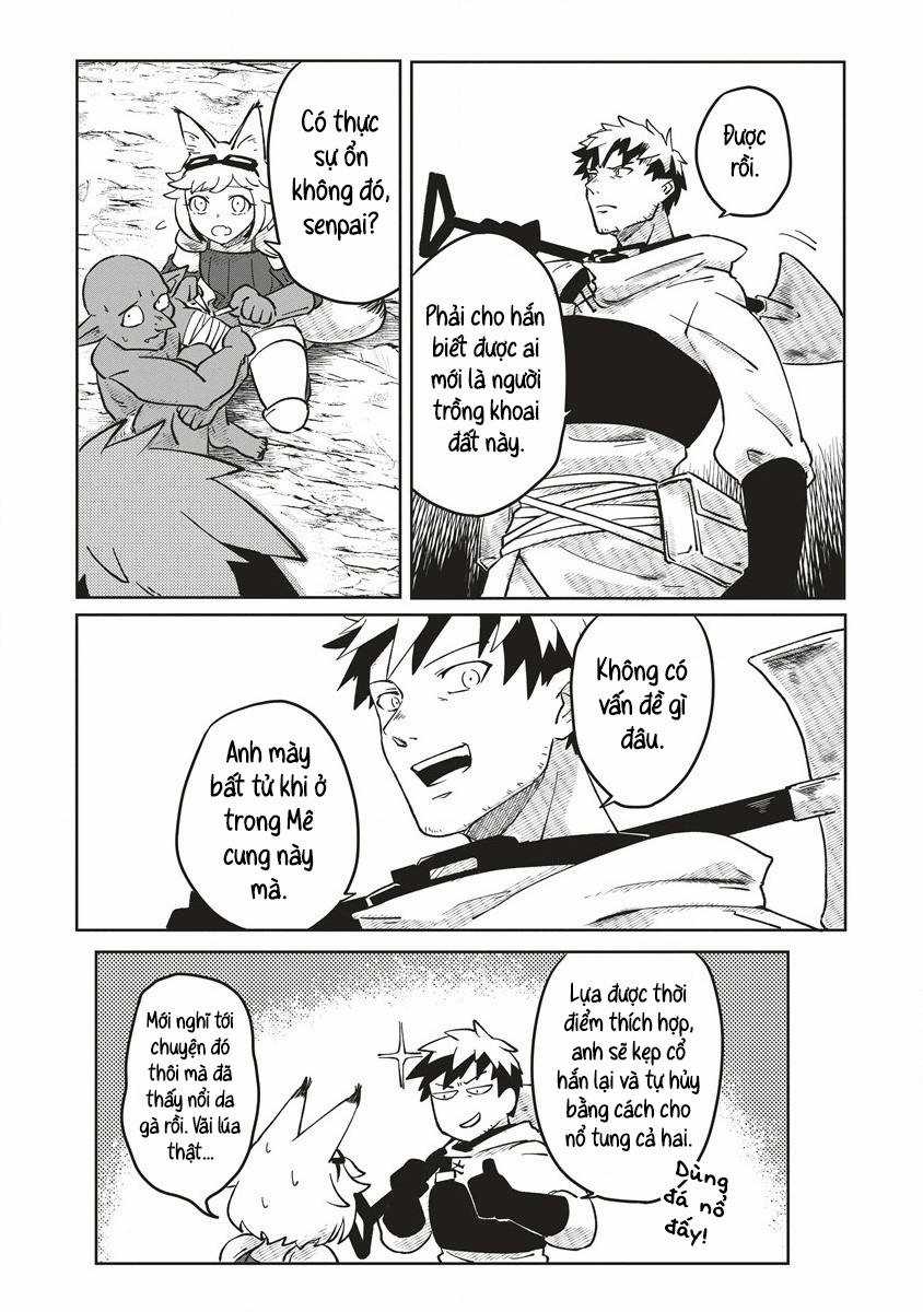 Mạo hiểm giả sống trong Mê cung muốn từ bỏ việc làm Bá chủ Hầm ngục Chapter 5 trang 29