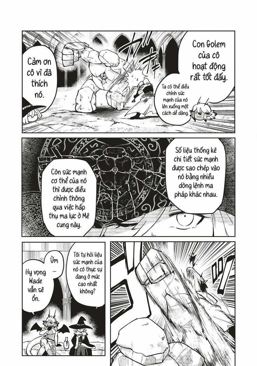 Mạo hiểm giả sống trong Mê cung muốn từ bỏ việc làm Bá chủ Hầm ngục Chapter 7 trang 15