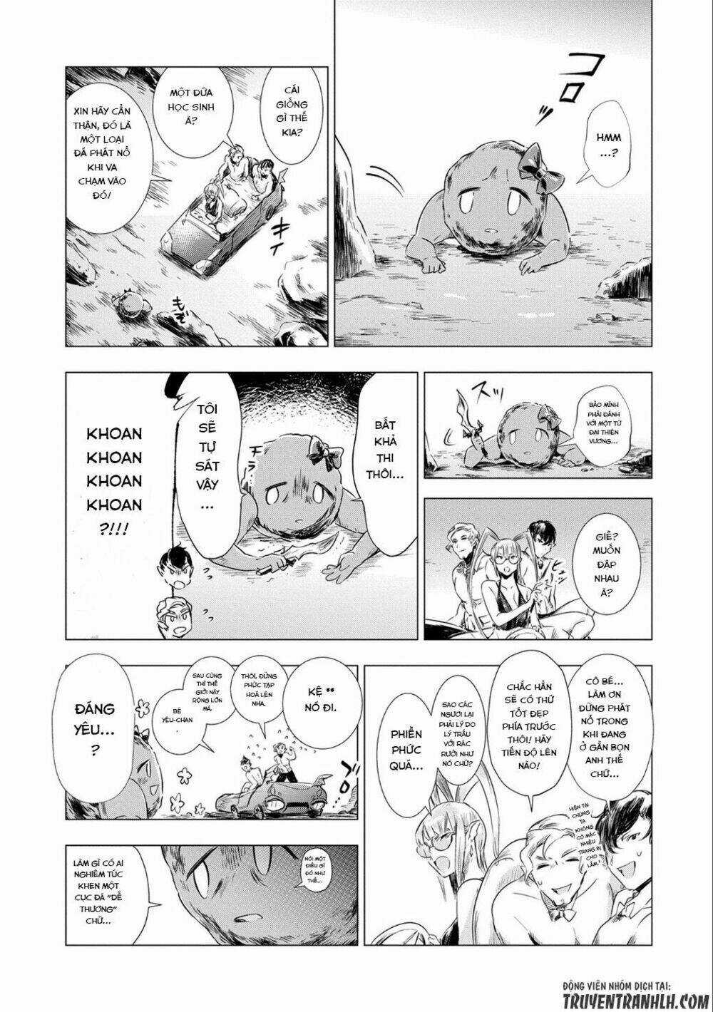 Maohritsu Chu-Boss Yousei Academia Chapter 3 trang 19