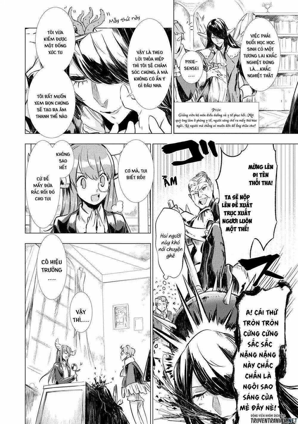 Maohritsu Chu-Boss Yousei Academia Chapter 4 trang 10