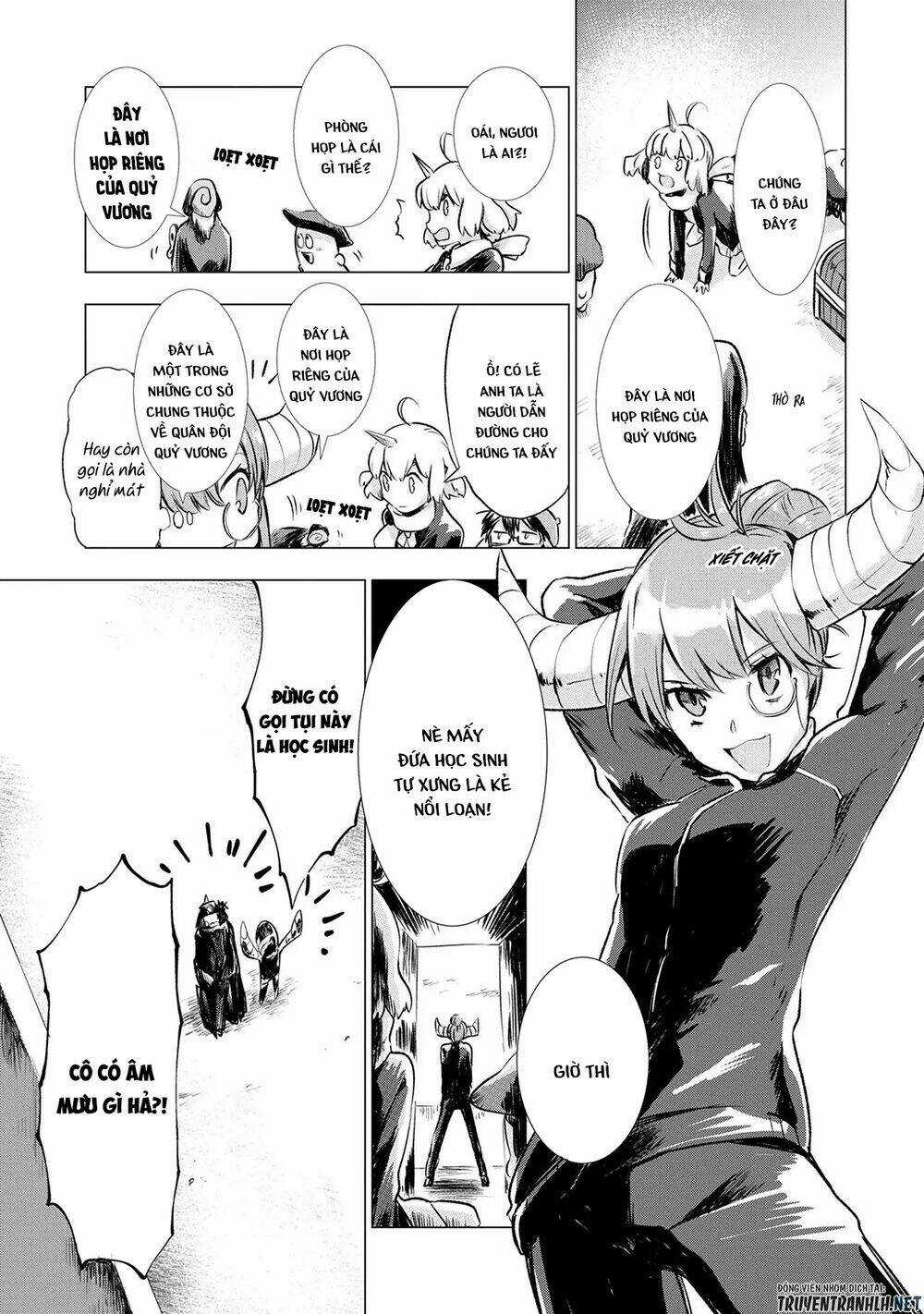 Maohritsu Chu-Boss Yousei Academia Chapter 4 trang 13