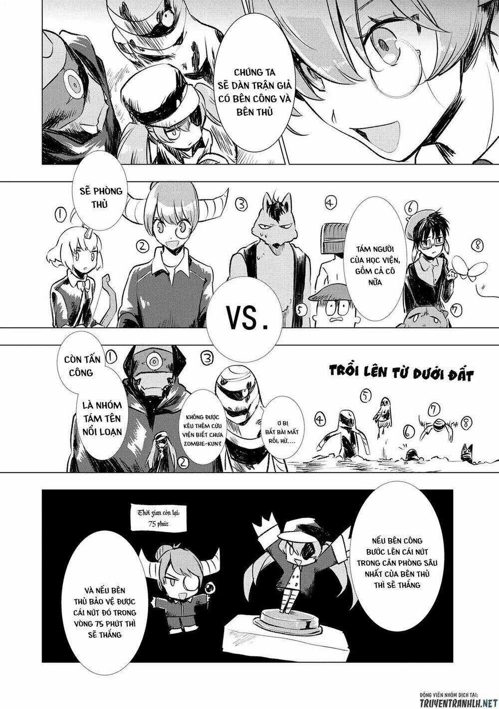 Maohritsu Chu-Boss Yousei Academia Chapter 4 trang 14