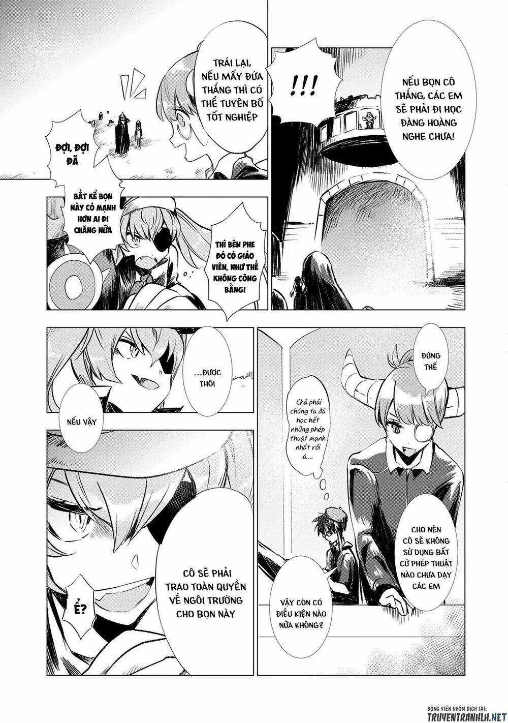 Maohritsu Chu-Boss Yousei Academia Chapter 4 trang 15