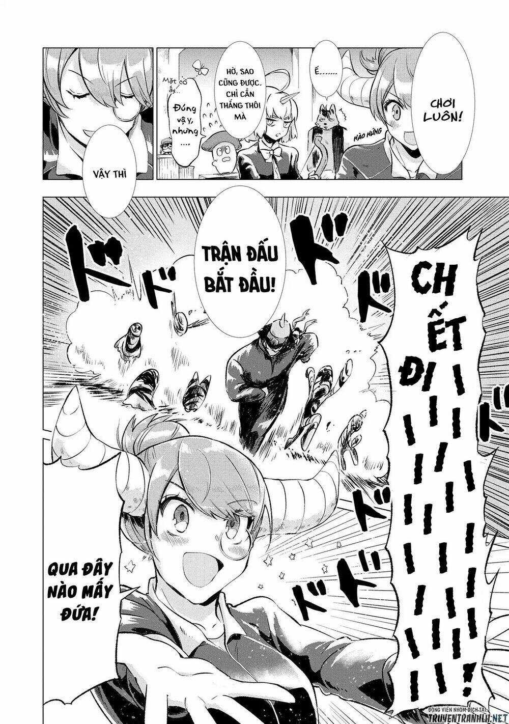 Maohritsu Chu-Boss Yousei Academia Chapter 4 trang 16