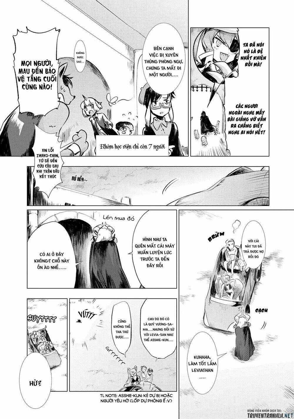 Maohritsu Chu-Boss Yousei Academia Chapter 4 trang 19