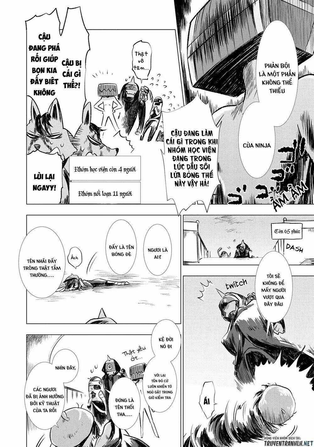 Maohritsu Chu-Boss Yousei Academia Chapter 4 trang 22