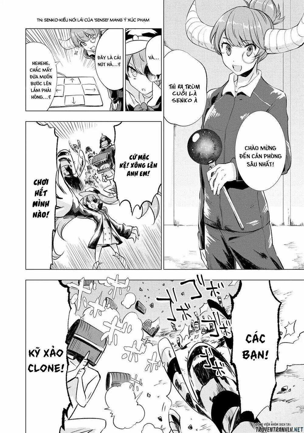 Maohritsu Chu-Boss Yousei Academia Chapter 4 trang 24