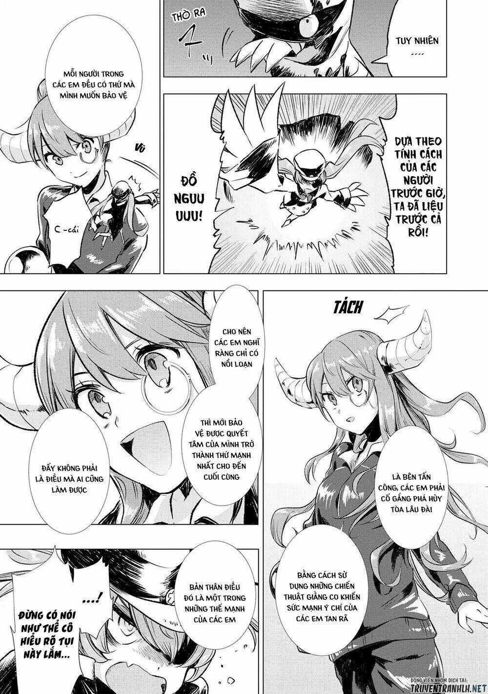 Maohritsu Chu-Boss Yousei Academia Chapter 4 trang 28