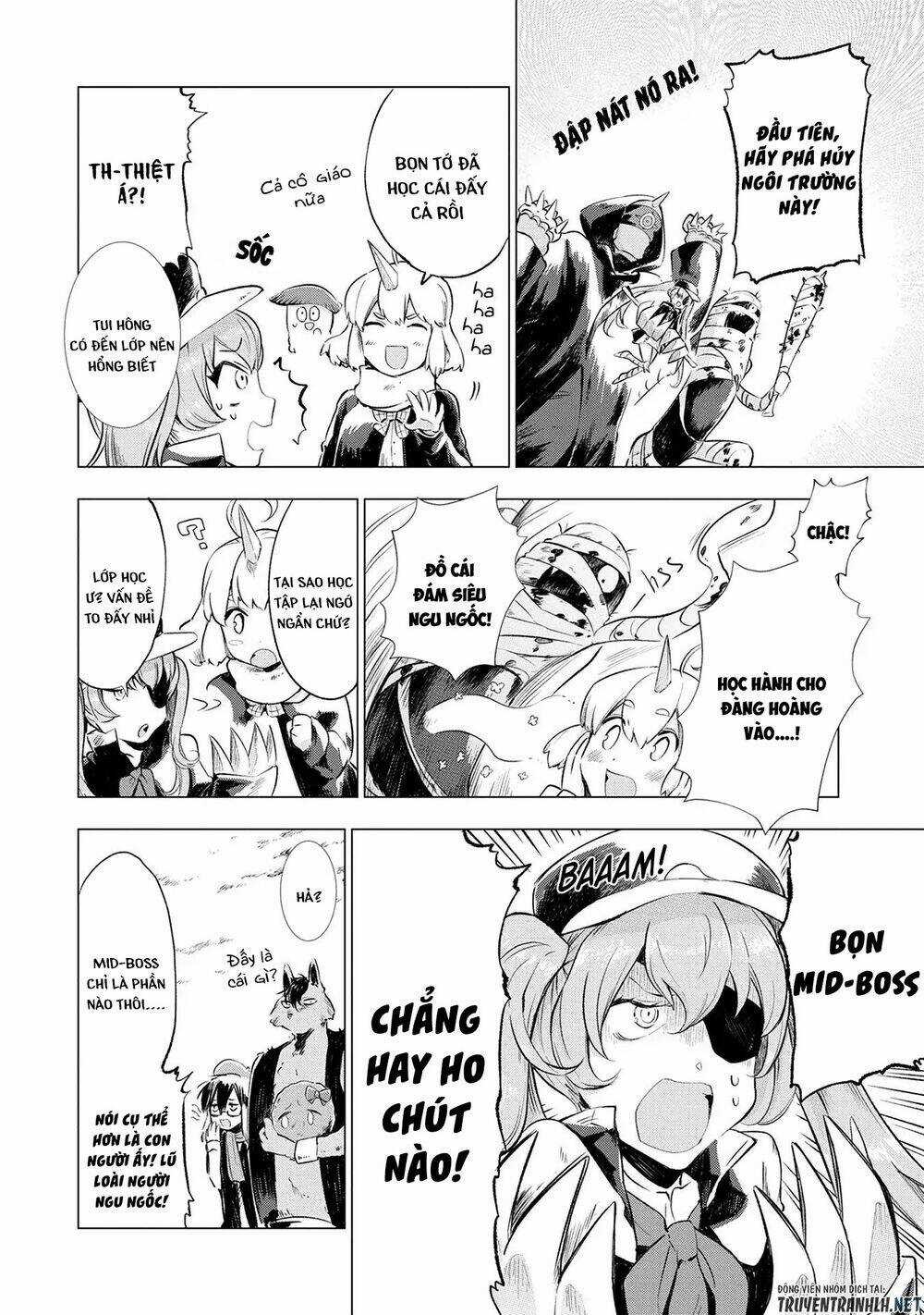 Maohritsu Chu-Boss Yousei Academia Chapter 4 trang 6