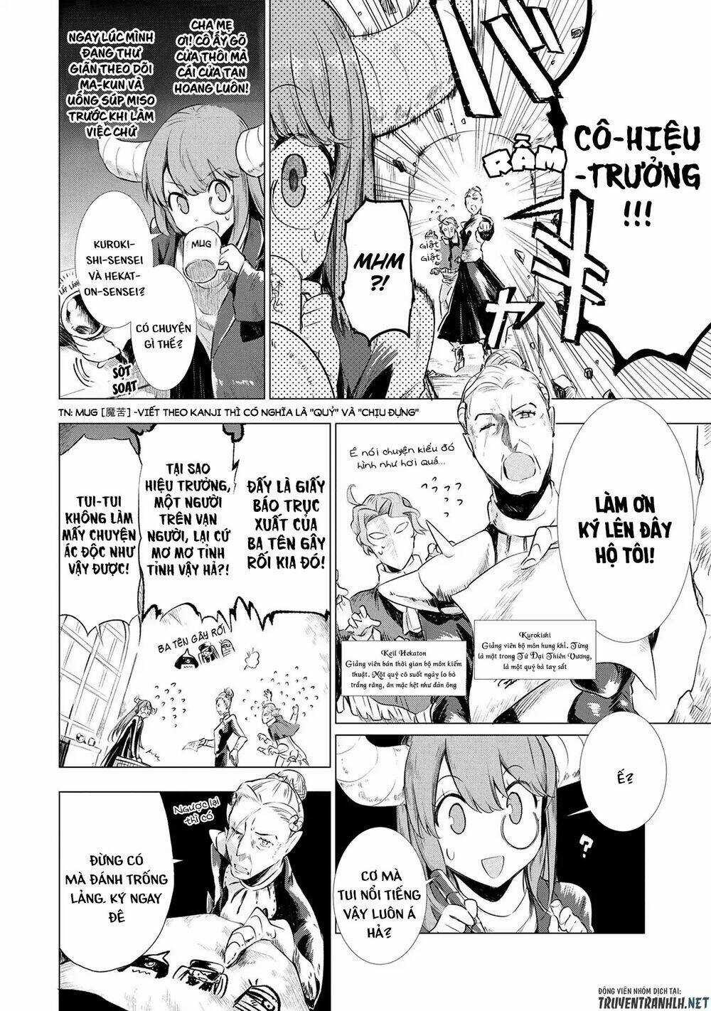 Maohritsu Chu-Boss Yousei Academia Chapter 4 trang 8