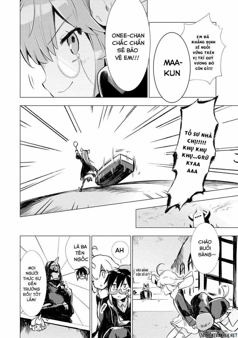 Maohritsu Chu-Boss Yousei Academia Chapter 5 trang 10