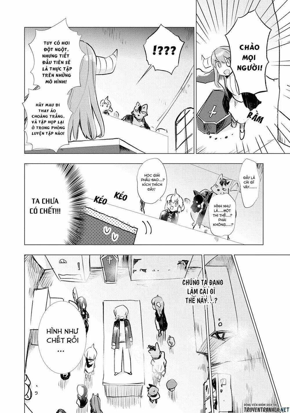 Maohritsu Chu-Boss Yousei Academia Chapter 5 trang 12