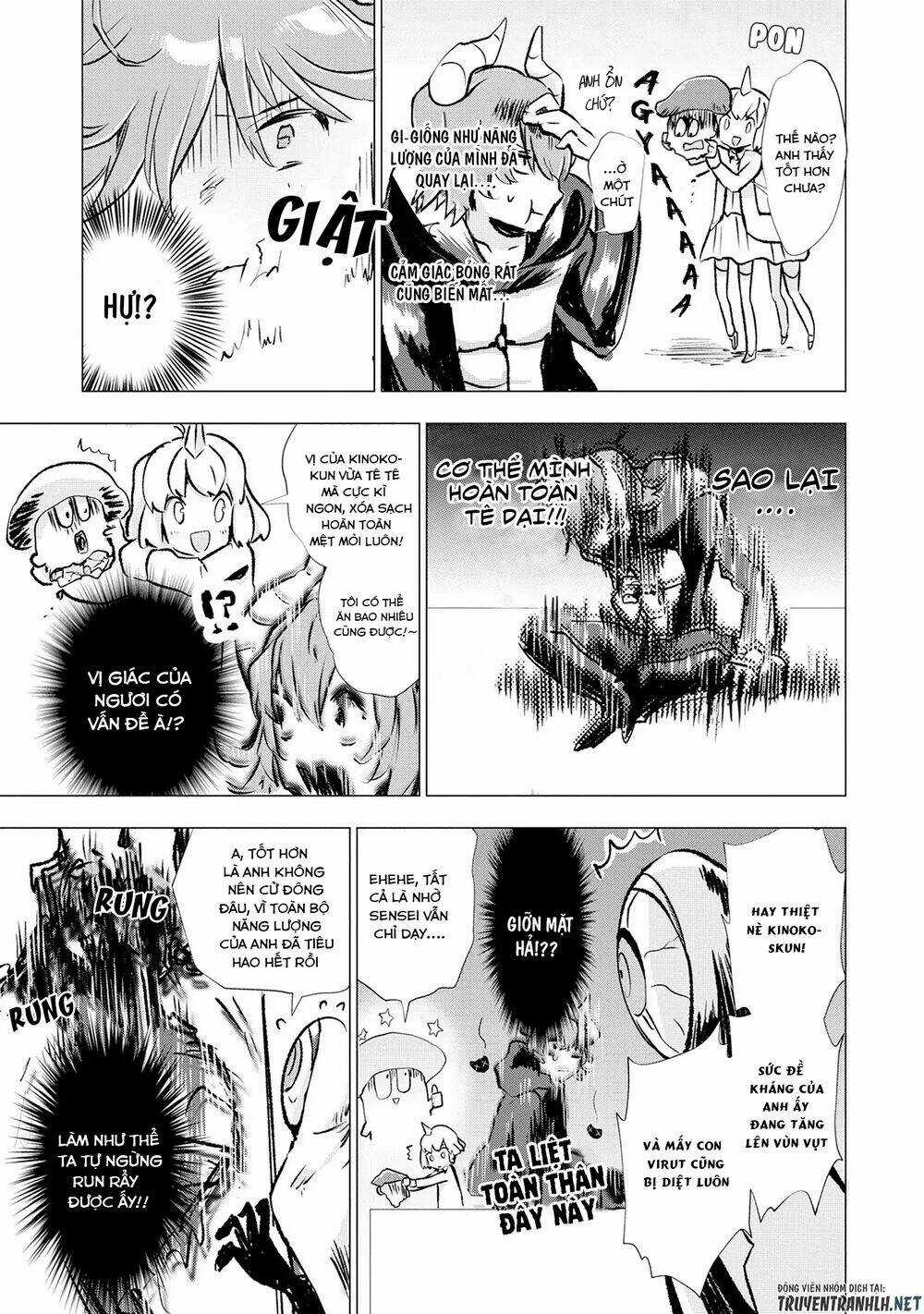 Maohritsu Chu-Boss Yousei Academia Chapter 5 trang 21