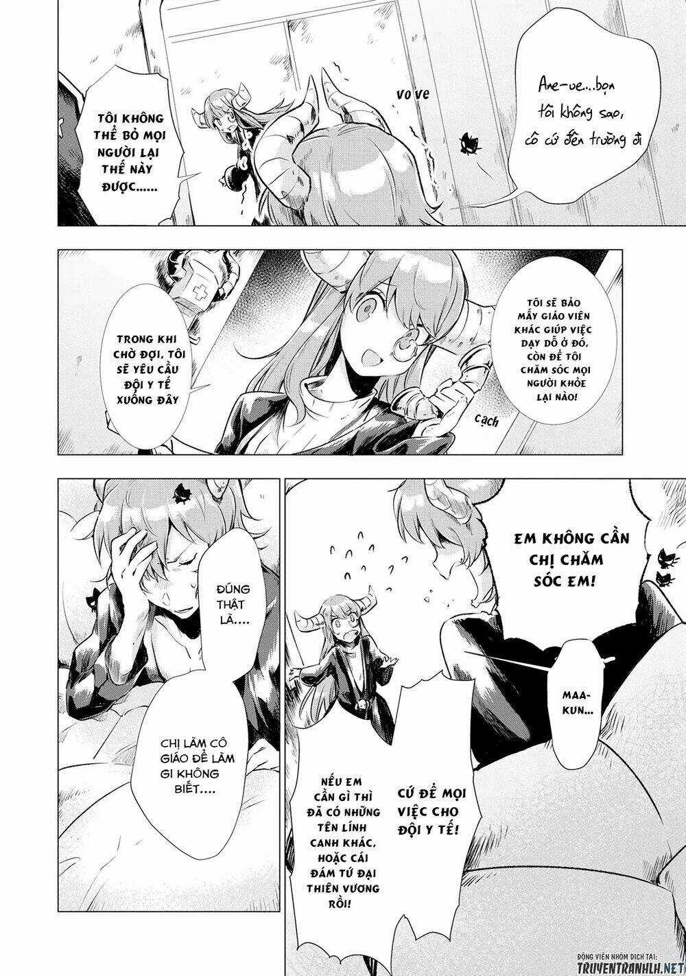 Maohritsu Chu-Boss Yousei Academia Chapter 5 trang 6