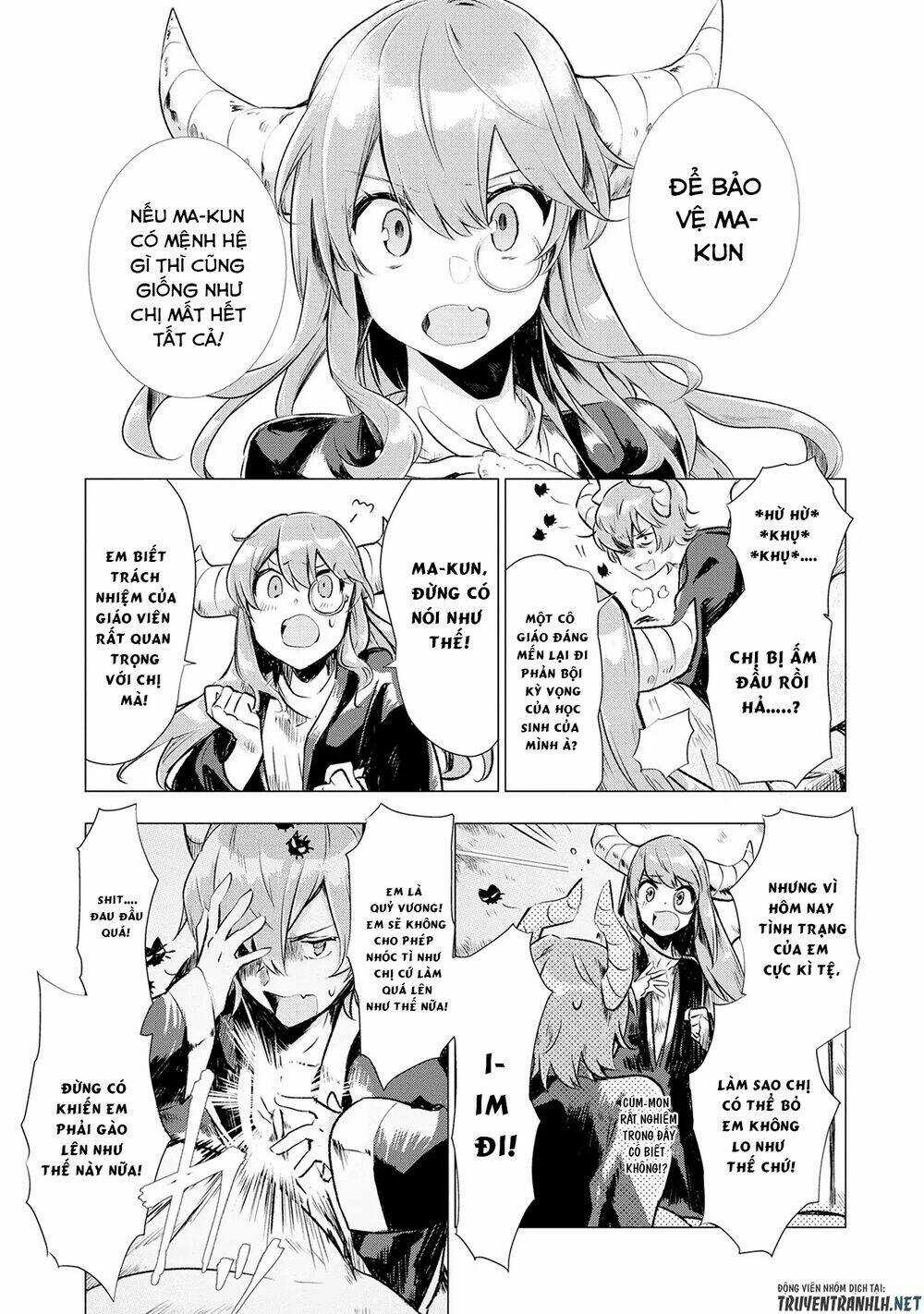 Maohritsu Chu-Boss Yousei Academia Chapter 5 trang 7