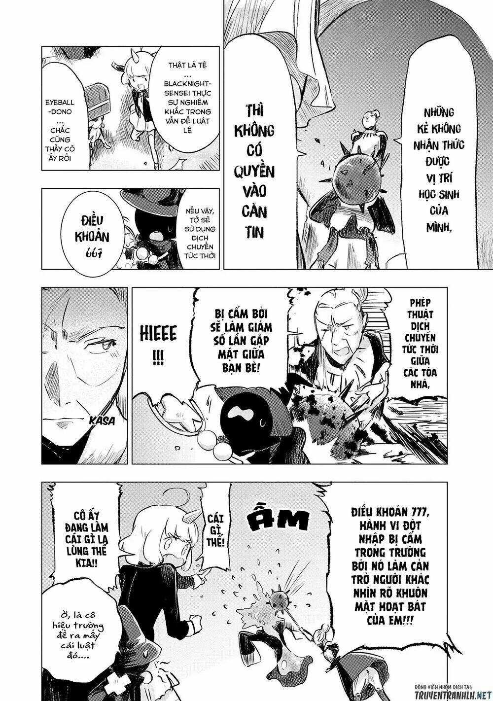 Maohritsu Chu-Boss Yousei Academia Chapter 6 trang 12