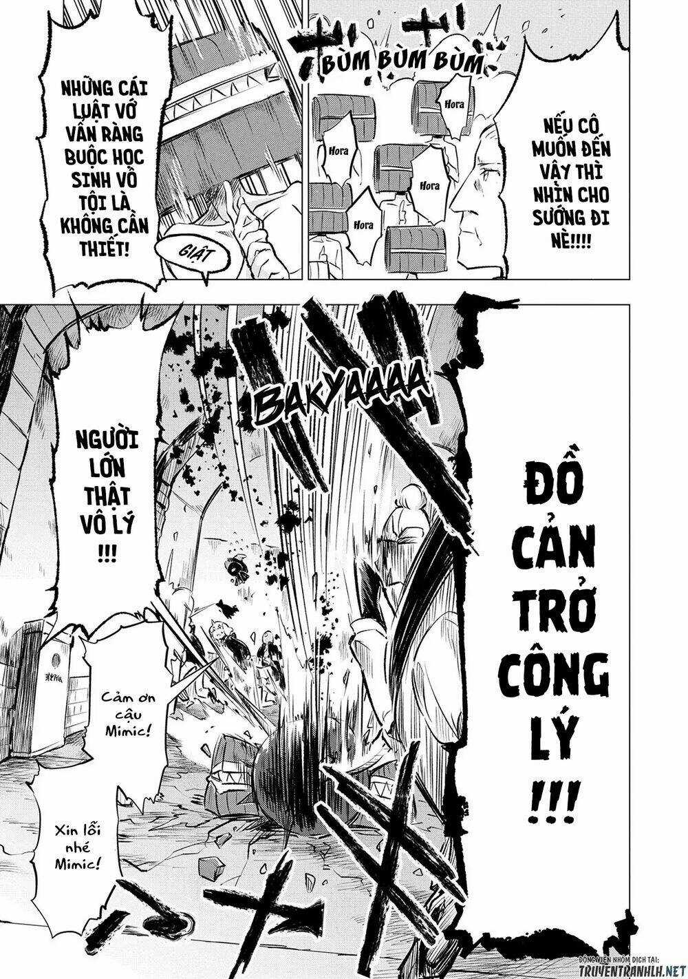 Maohritsu Chu-Boss Yousei Academia Chapter 6 trang 13