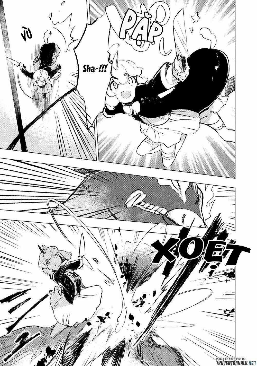 Maohritsu Chu-Boss Yousei Academia Chapter 6 trang 27