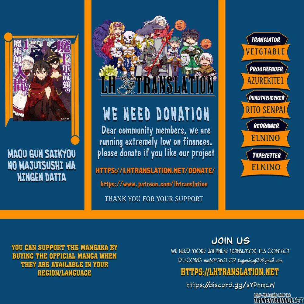 Maou Gun Saikyou No Majutsushi Wa Ningen Datta Chapter 16.3 trang 2