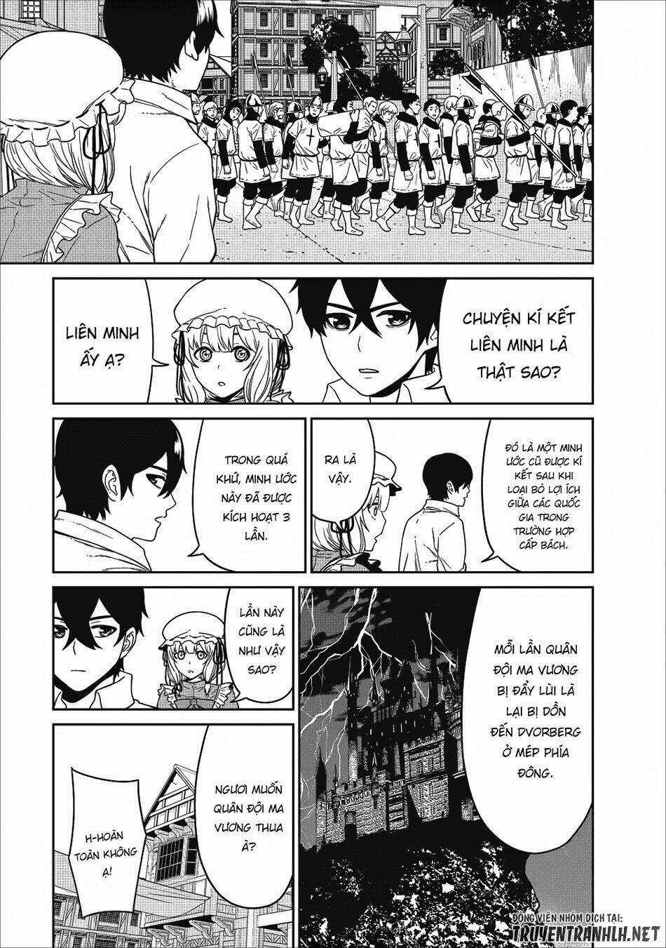 Maou Gun Saikyou No Majutsushi Wa Ningen Datta Chapter 3 trang 19