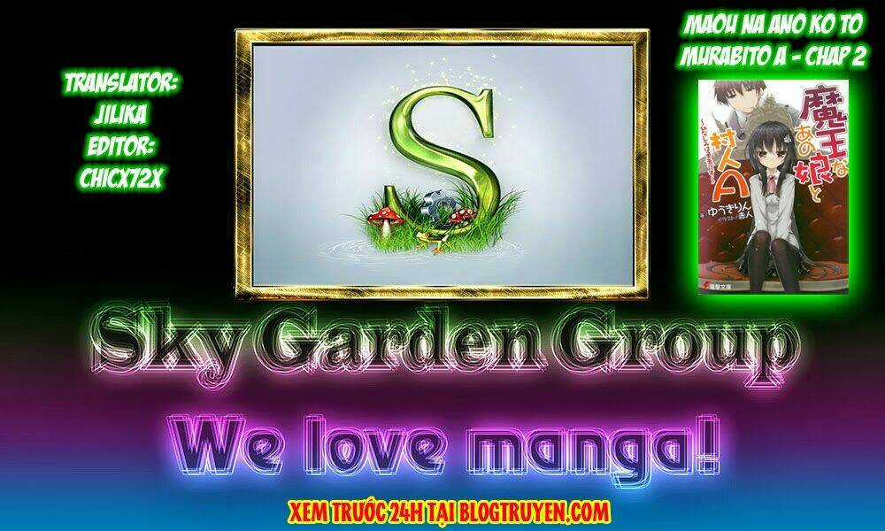 Maou Na Ano Ko To Murabito A Chapter 2 trang 34