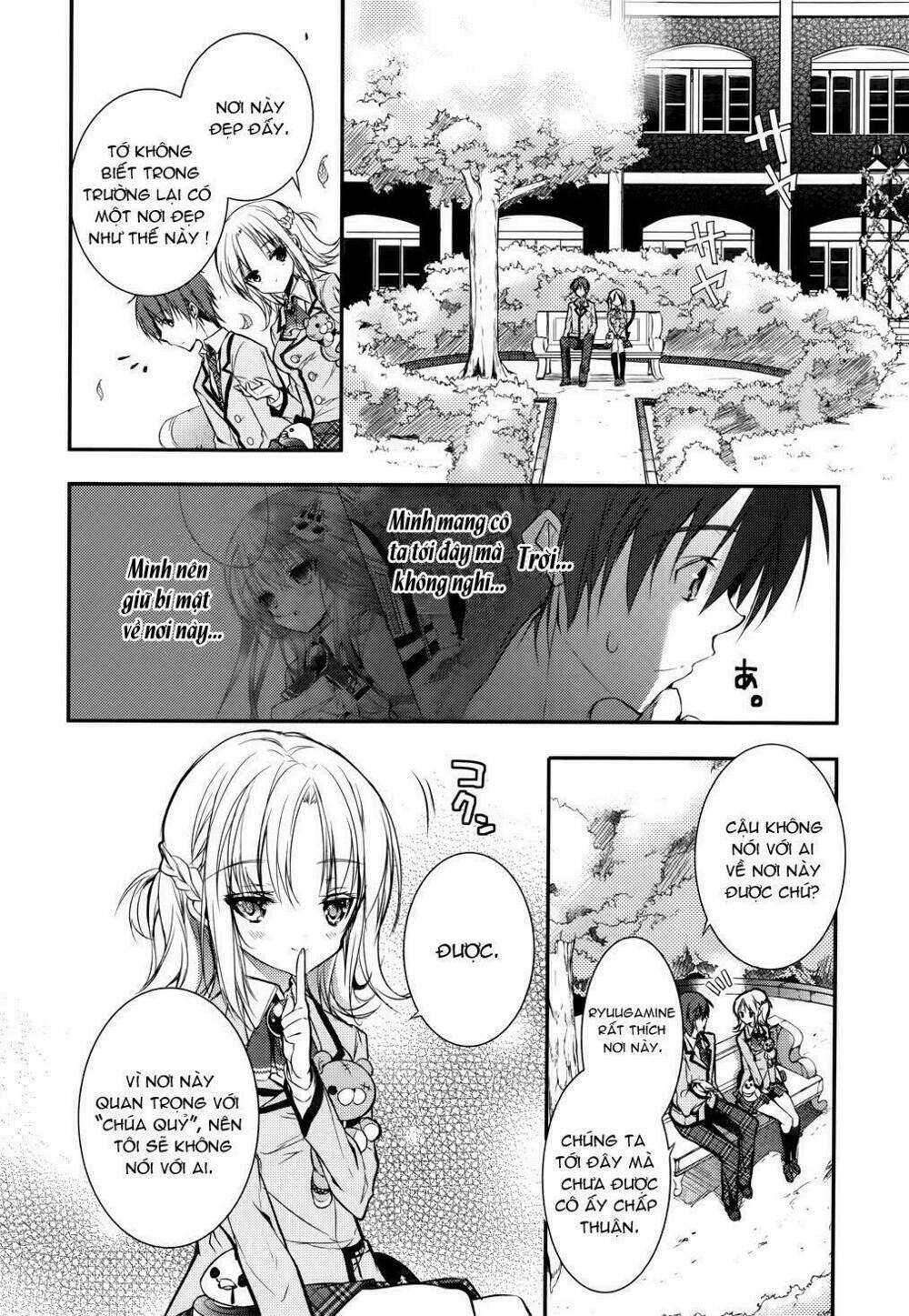 Maou Na Ano Ko To Murabito A Chapter 4 trang 9
