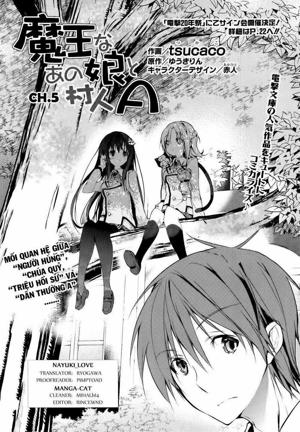 Maou Na Ano Ko To Murabito A Chapter 5 trang 2