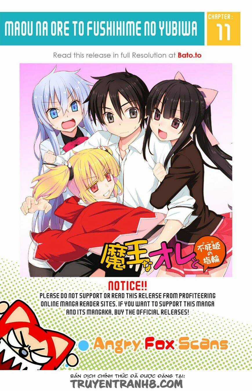 Maou Na Ore To Fushihime No Yubiwa Chapter 11 trang 0