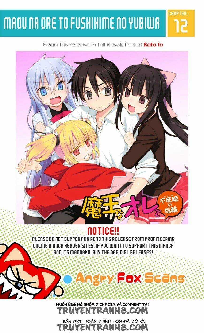 Maou Na Ore To Fushihime No Yubiwa Chapter 12 trang 0