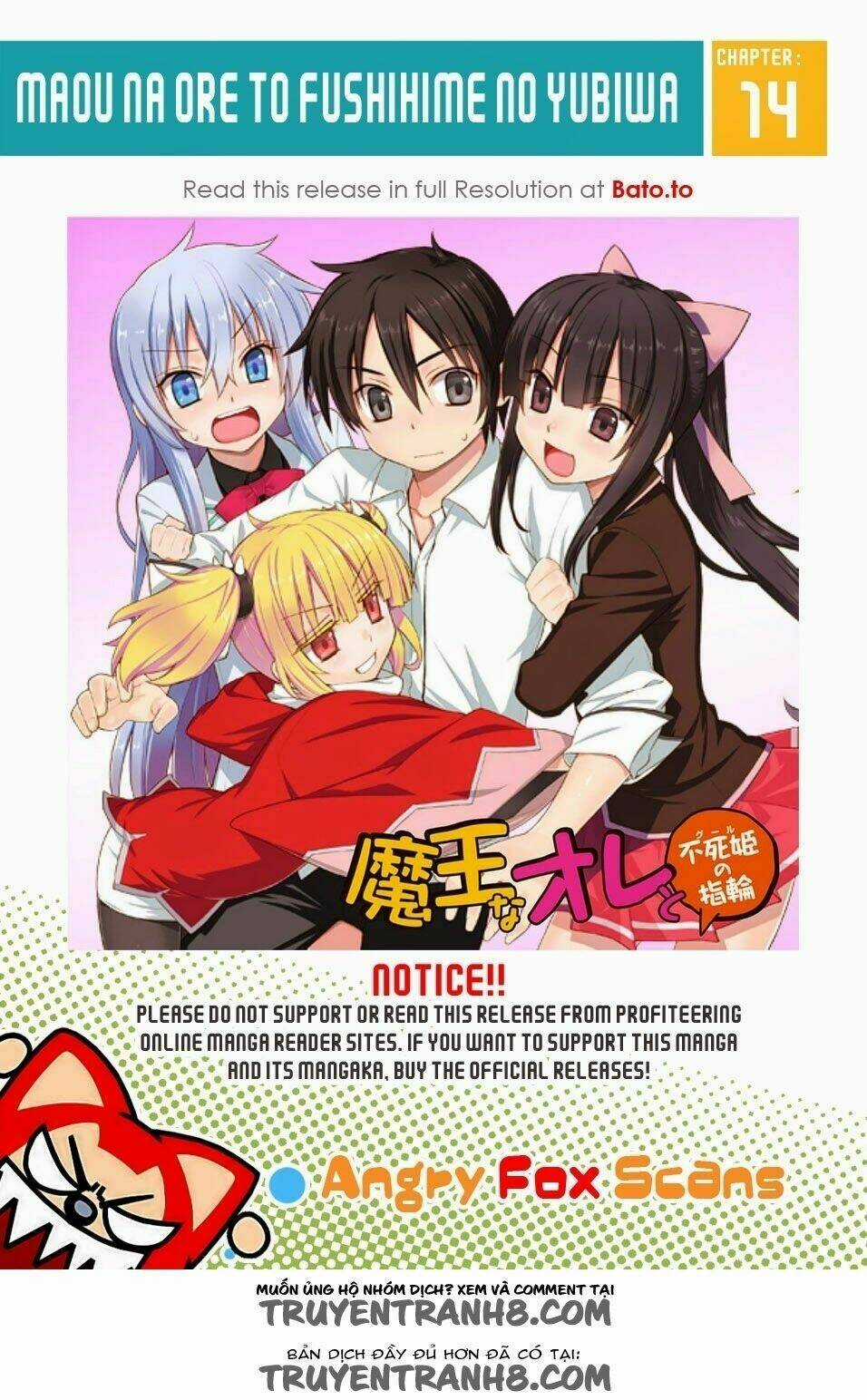 Maou Na Ore To Fushihime No Yubiwa Chapter 14 trang 0