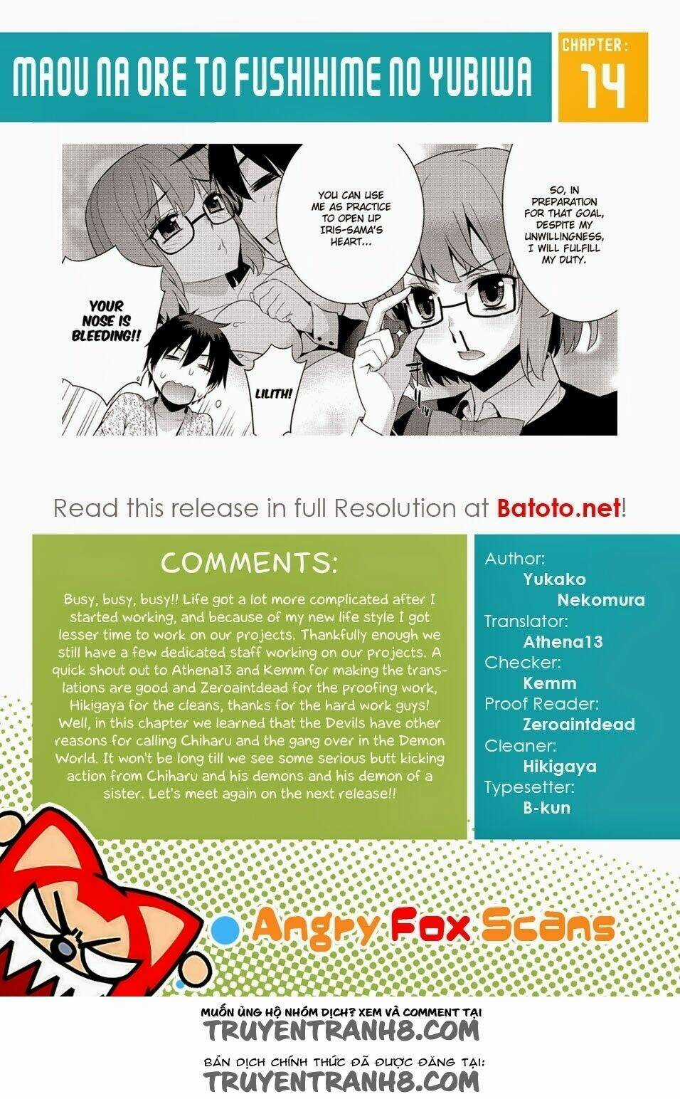 Maou Na Ore To Fushihime No Yubiwa Chapter 14 trang 24