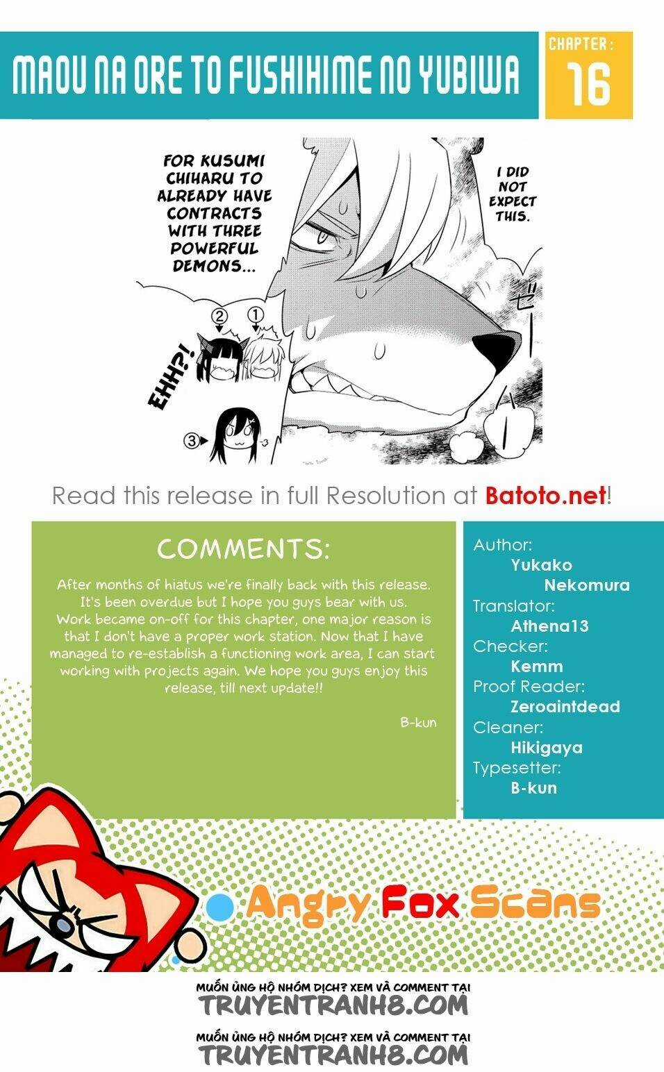 Maou Na Ore To Fushihime No Yubiwa Chapter 16 trang 29