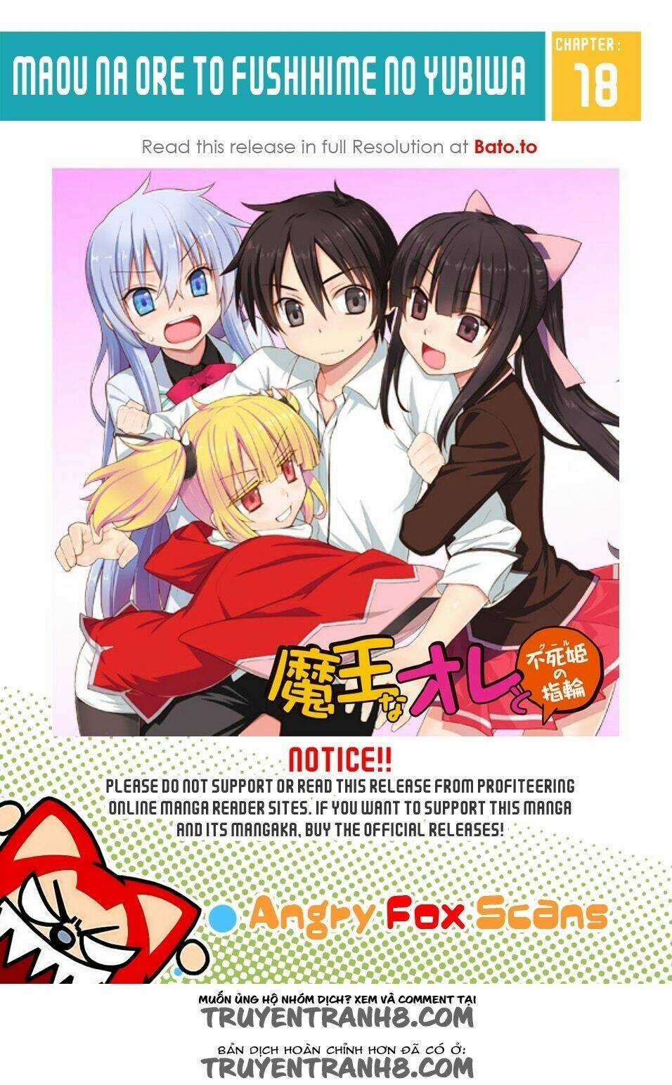 Maou Na Ore To Fushihime No Yubiwa Chapter 18 trang 0