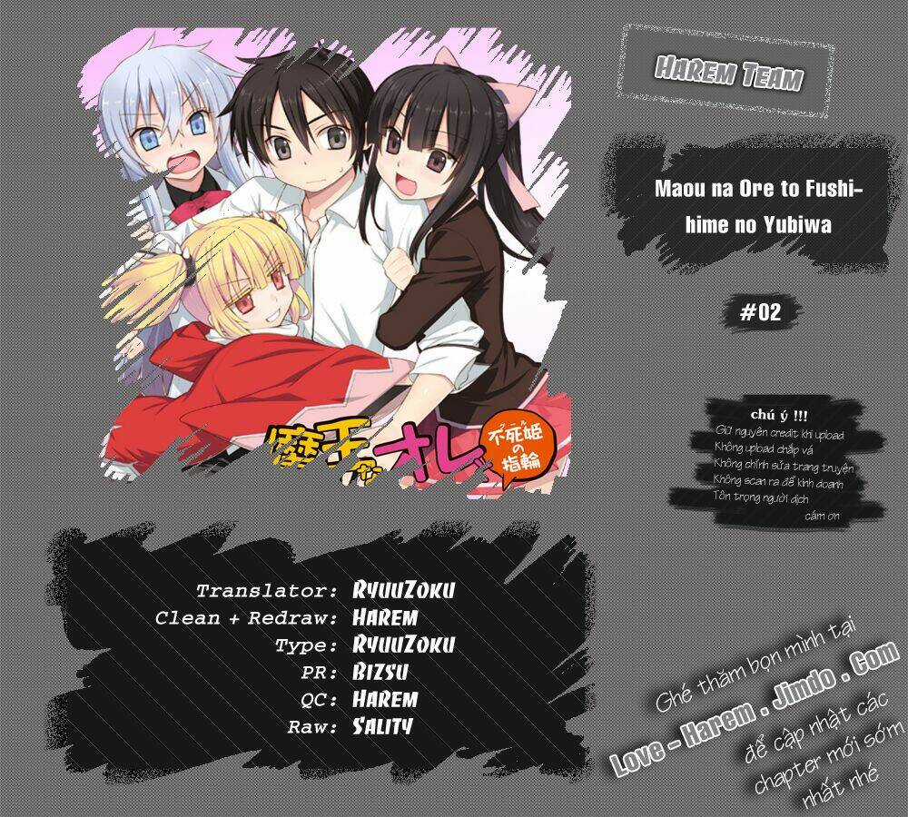 Maou Na Ore To Fushihime No Yubiwa Chapter 2 trang 0