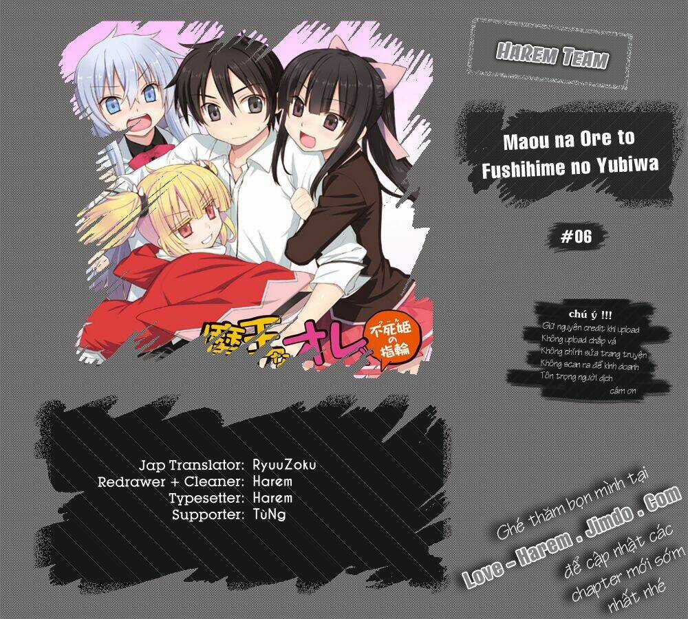Maou Na Ore To Fushihime No Yubiwa Chapter 6 trang 0