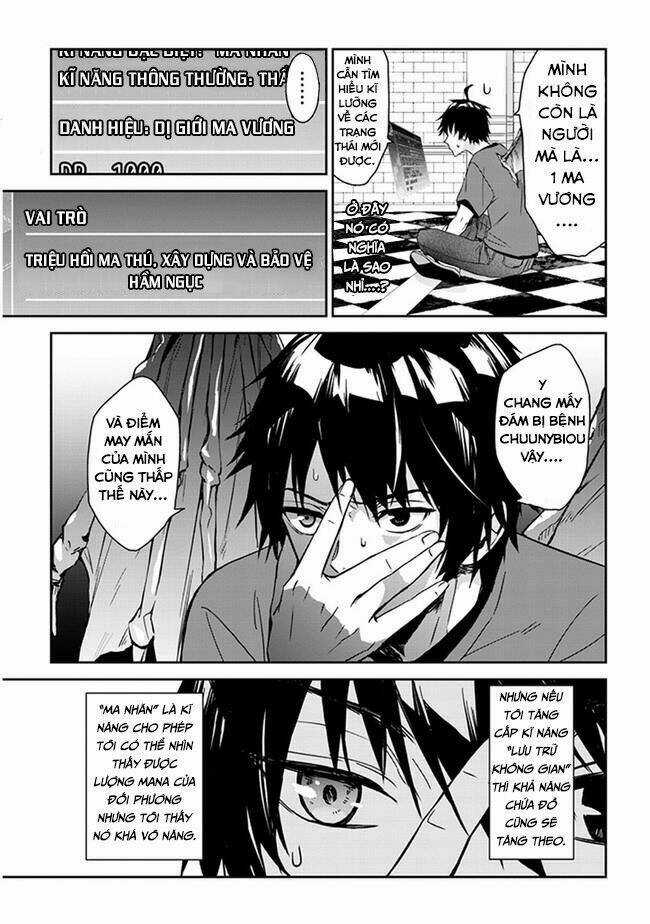 Maou Ni Natte Node, Dungeon Tsukutte Jingai Musume To Honobono Suru Chapter 1 trang 7