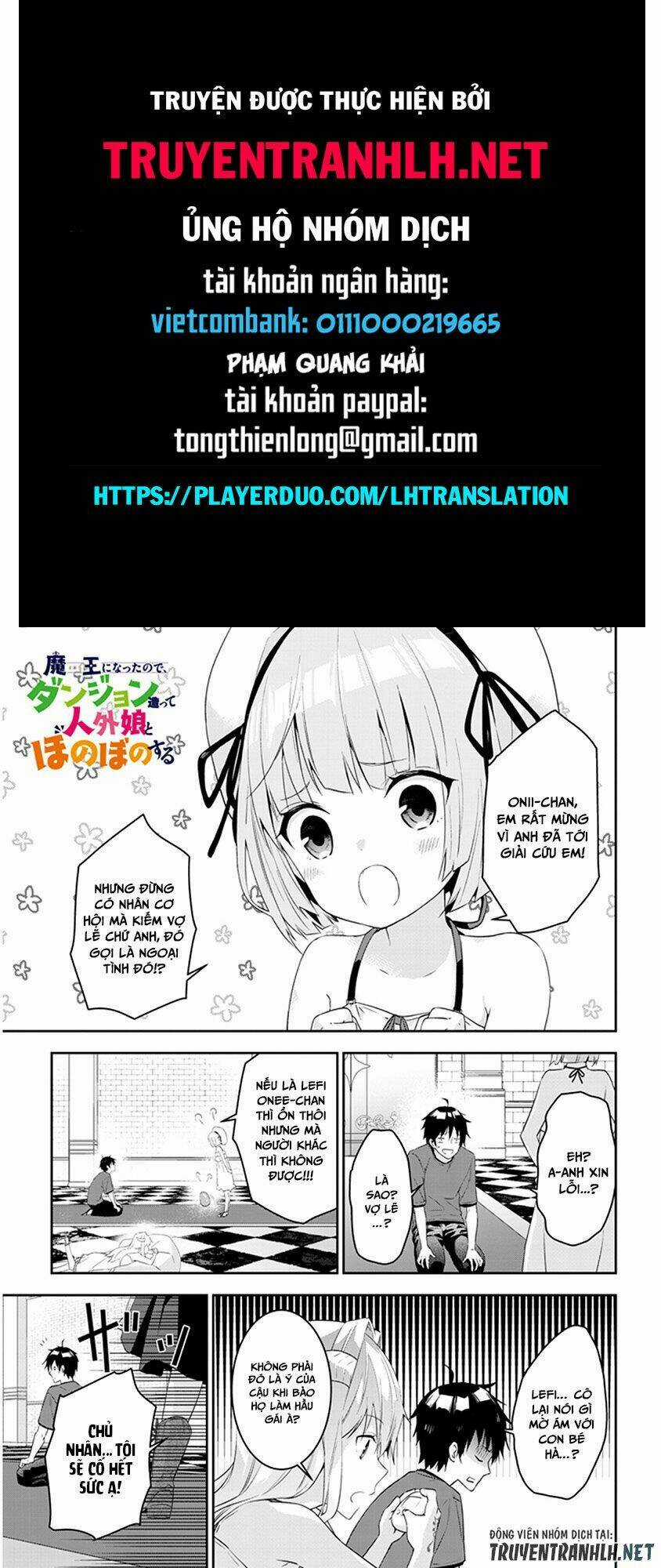 Maou Ni Natte Node, Dungeon Tsukutte Jingai Musume To Honobono Suru Chapter 11 trang 0