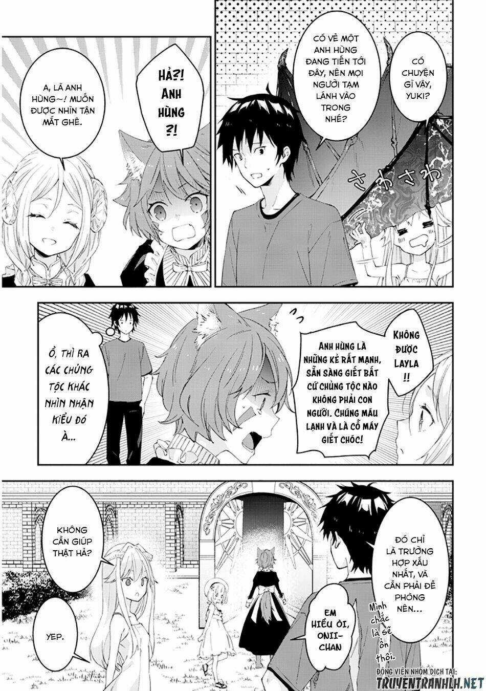 Maou Ni Natte Node, Dungeon Tsukutte Jingai Musume To Honobono Suru Chapter 17 trang 4