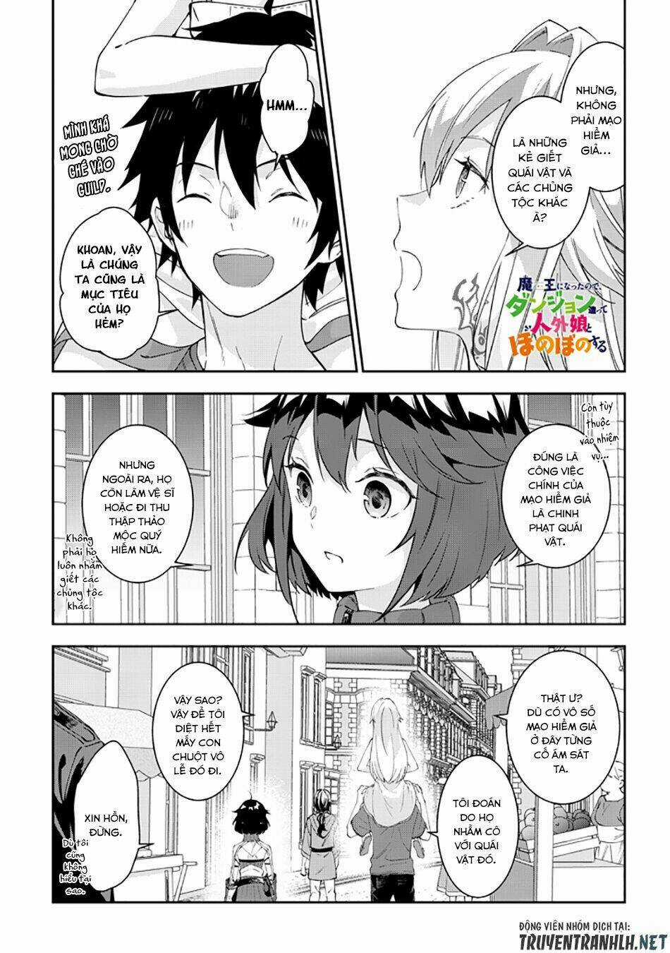 Maou Ni Natte Node, Dungeon Tsukutte Jingai Musume To Honobono Suru Chapter 19 trang 2