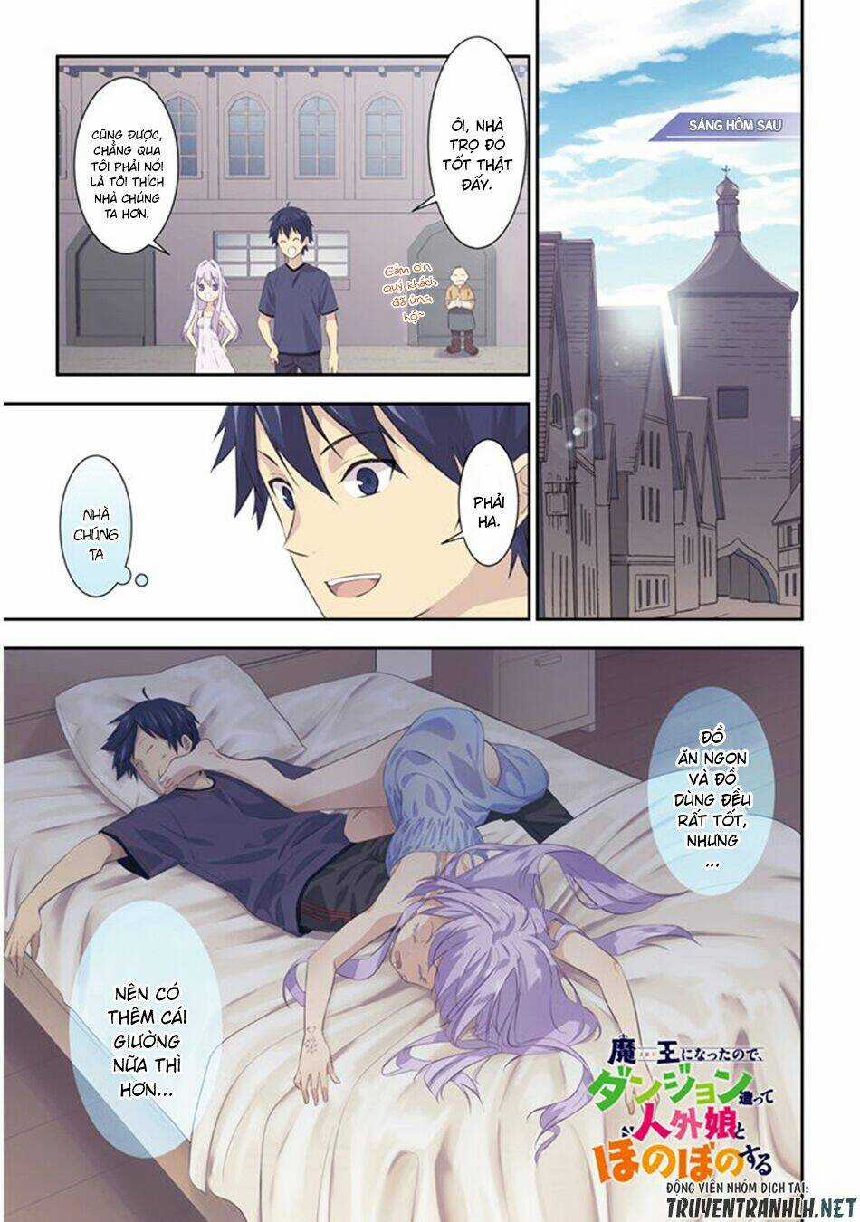 Maou Ni Natte Node, Dungeon Tsukutte Jingai Musume To Honobono Suru Chapter 22 trang 2