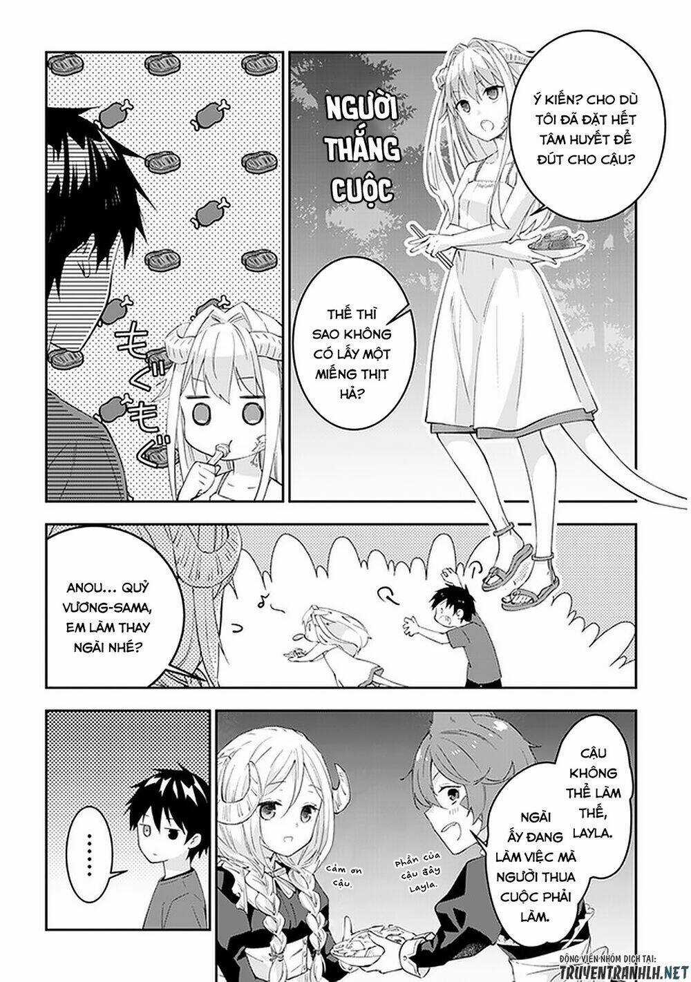 Maou Ni Natte Node, Dungeon Tsukutte Jingai Musume To Honobono Suru Chapter 27.2 trang 7