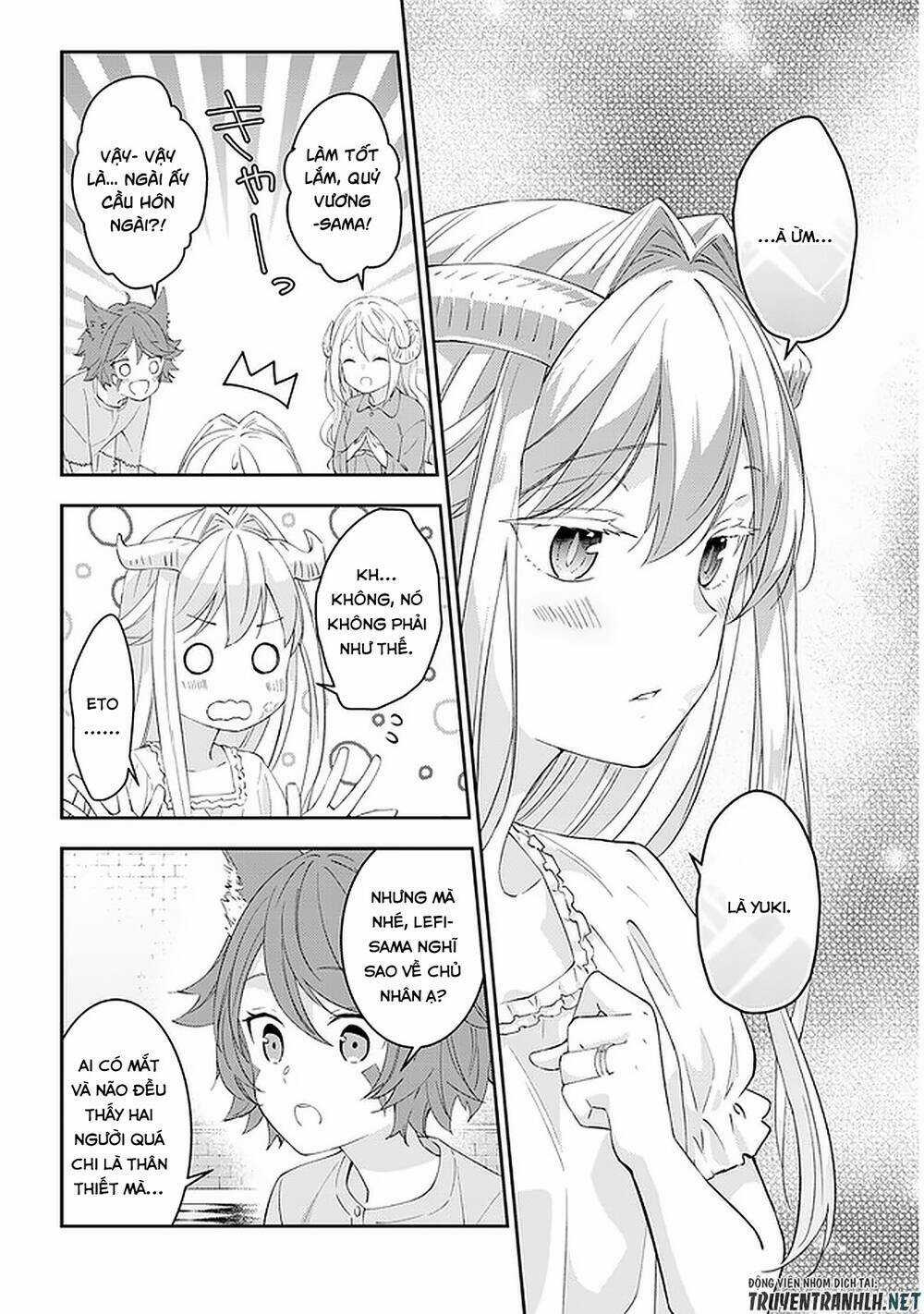 Maou Ni Natte Node, Dungeon Tsukutte Jingai Musume To Honobono Suru Chapter 28 trang 11