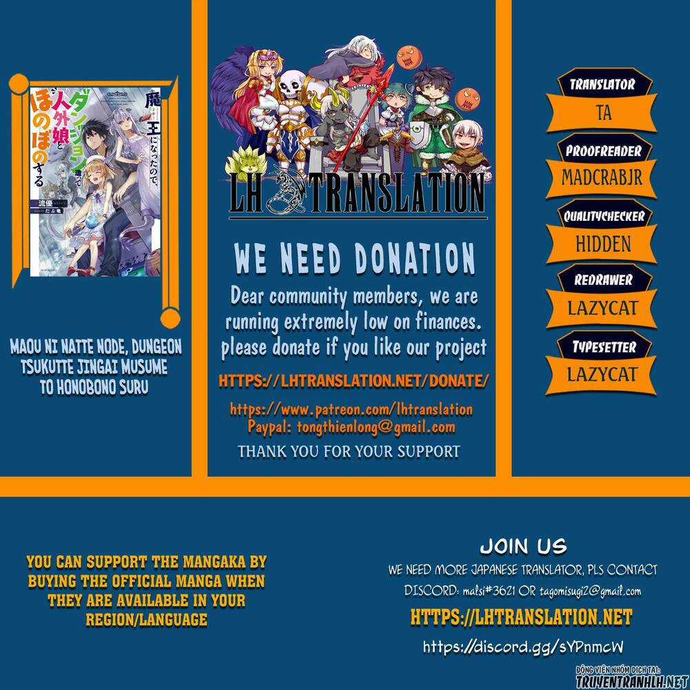 Maou Ni Natte Node, Dungeon Tsukutte Jingai Musume To Honobono Suru Chapter 31 trang 2