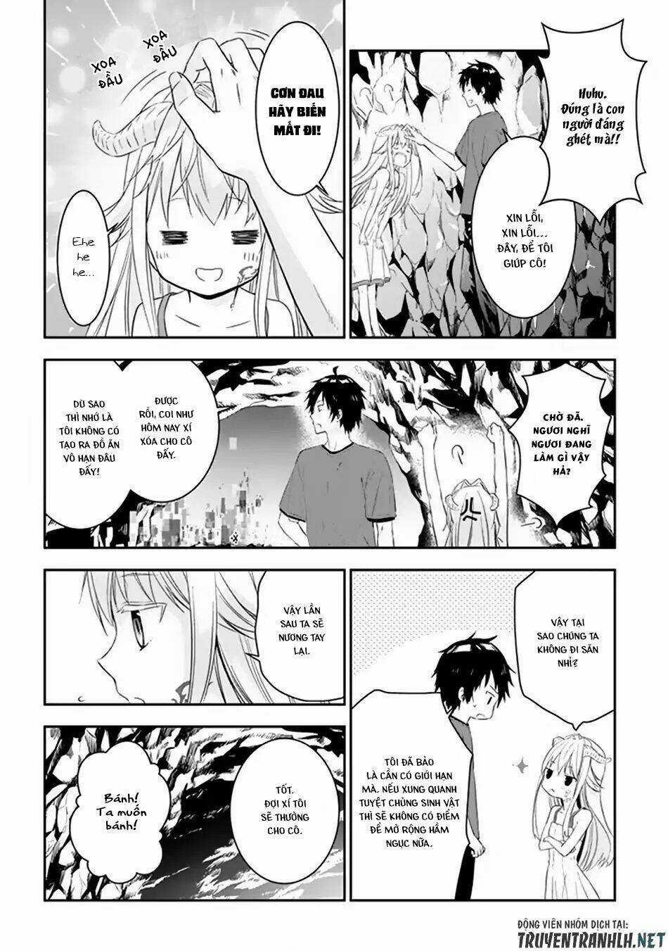 Maou Ni Natte Node, Dungeon Tsukutte Jingai Musume To Honobono Suru Chapter 4.1 trang 10