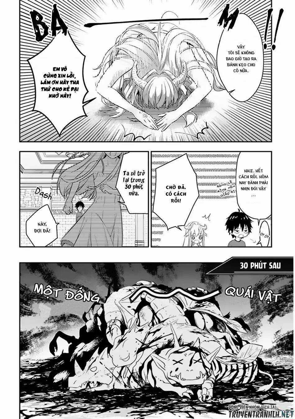 Maou Ni Natte Node, Dungeon Tsukutte Jingai Musume To Honobono Suru Chapter 4.1 trang 8