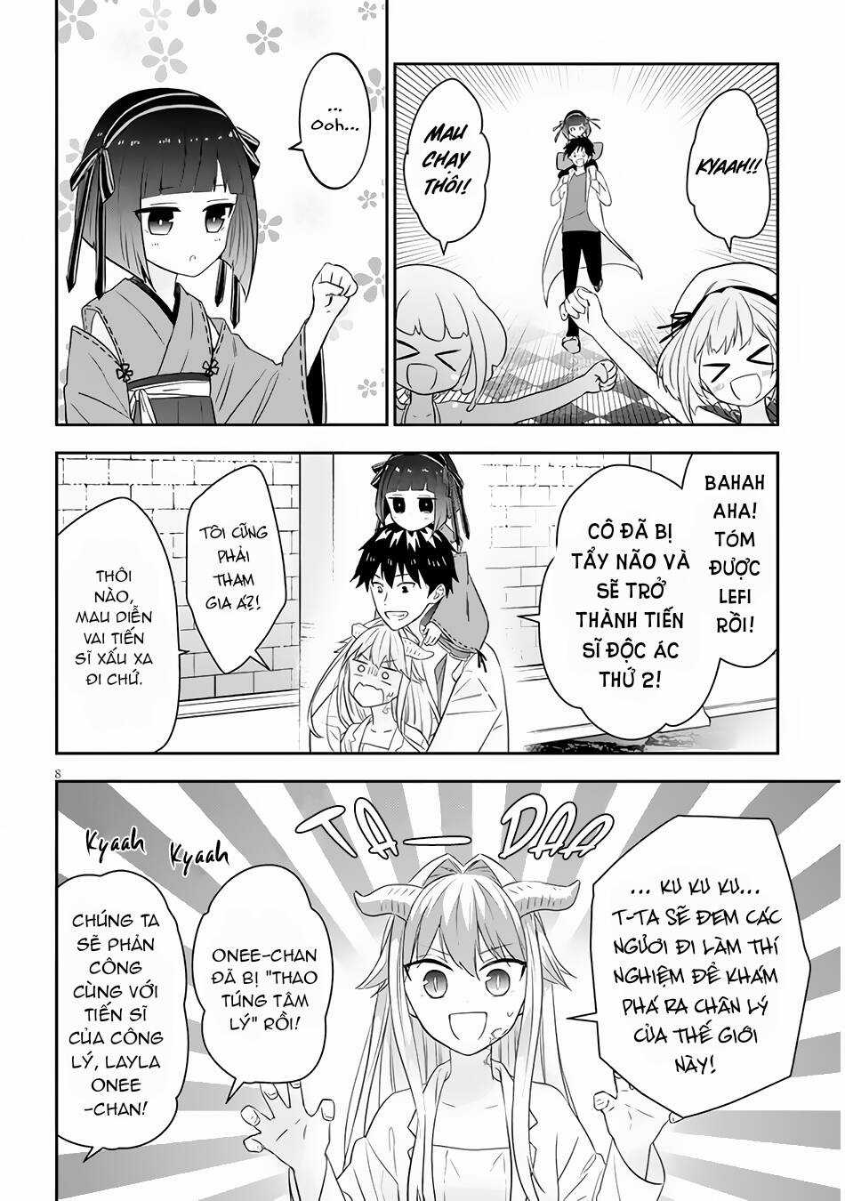 Maou Ni Natte Node, Dungeon Tsukutte Jingai Musume To Honobono Suru Chapter 43 trang 9