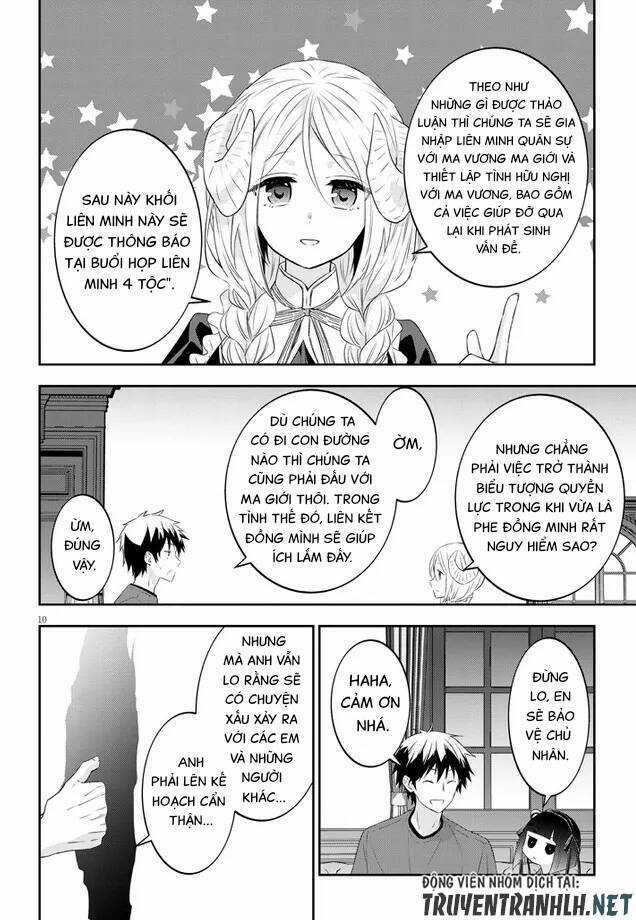Maou Ni Natte Node, Dungeon Tsukutte Jingai Musume To Honobono Suru Chapter 53 trang 11