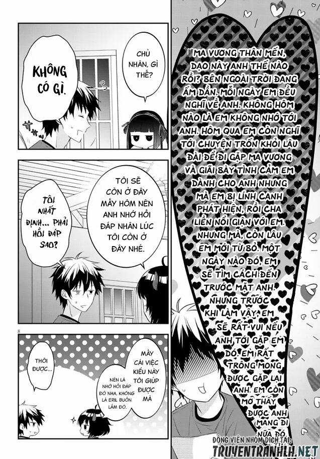 Maou Ni Natte Node, Dungeon Tsukutte Jingai Musume To Honobono Suru Chapter 54 trang 9