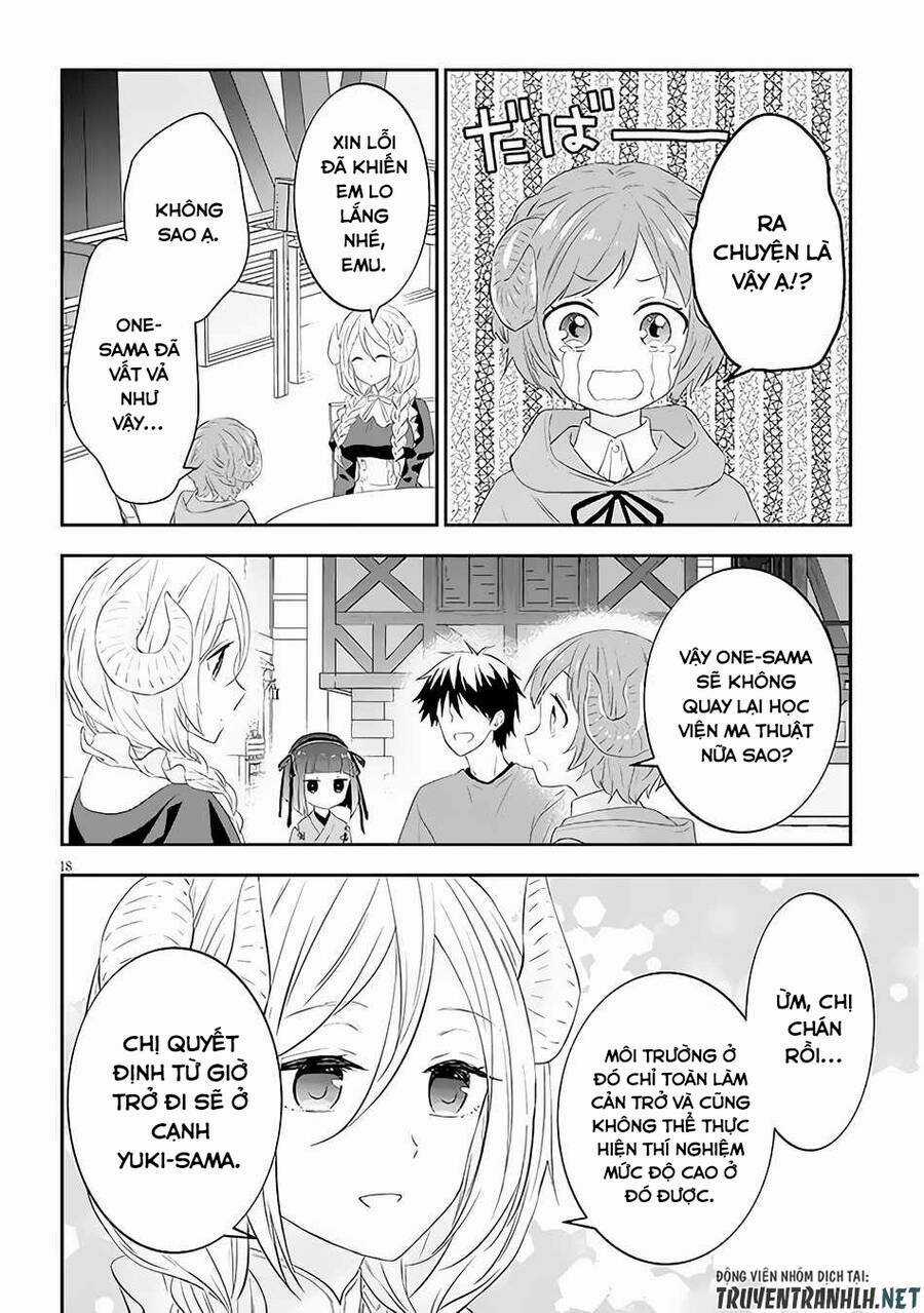 Maou Ni Natte Node, Dungeon Tsukutte Jingai Musume To Honobono Suru Chapter 57 trang 19