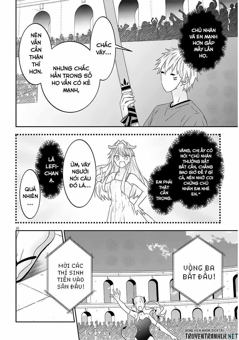 Maou Ni Natte Node, Dungeon Tsukutte Jingai Musume To Honobono Suru Chapter 59 trang 17